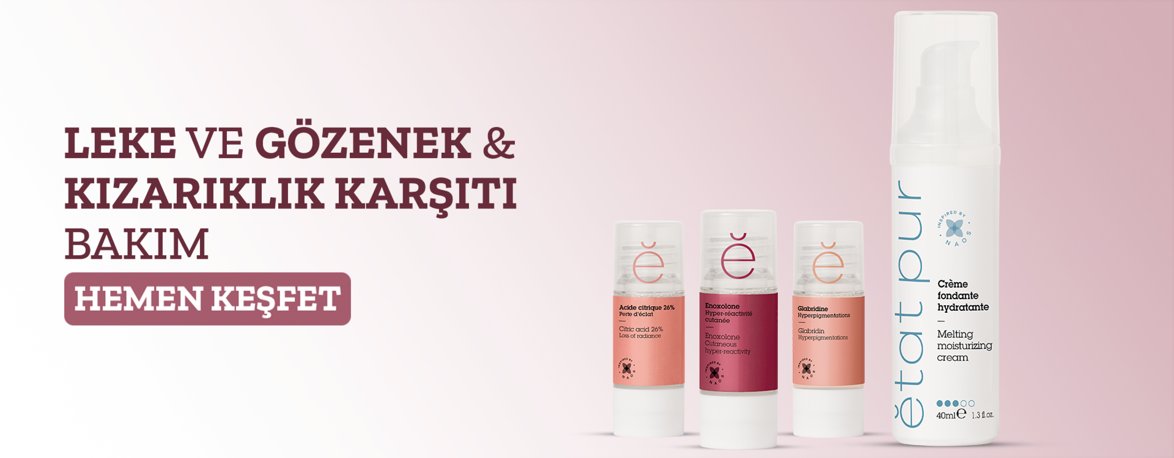 Leke ve Gözenek & Kızarıklık Karşıtı Bakım 